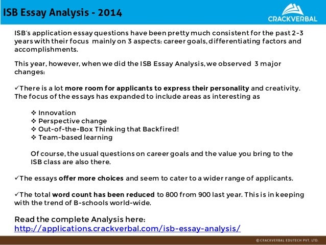 ISB Sample Essays | ISB essays sample | ISB Sample Essays isb essays sample